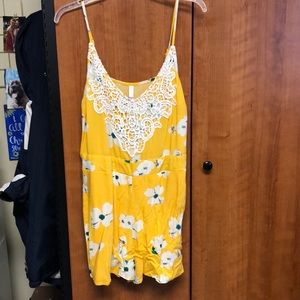 Summer Floral Romper